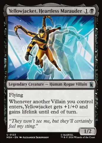 Yellowjacket, Heartless Marauder · 123