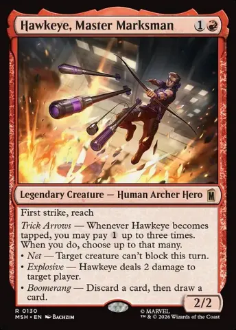Hawkeye, Master Marksman · 130