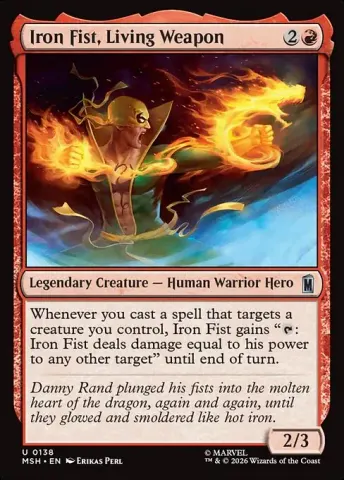 Iron Fist, Living Weapon · 138