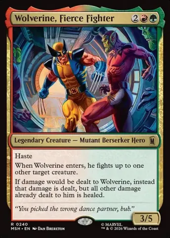Wolverine, Fierce Fighter · 240