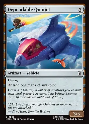 Dependable Quinjet · 246
