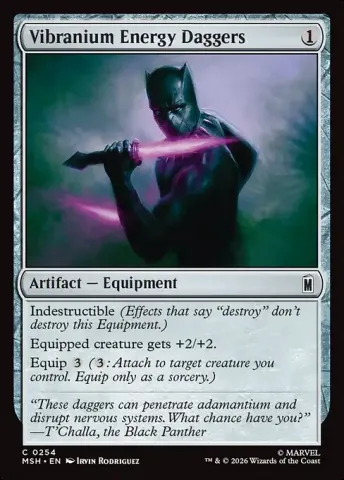 Vibranium Energy Daggers · 254