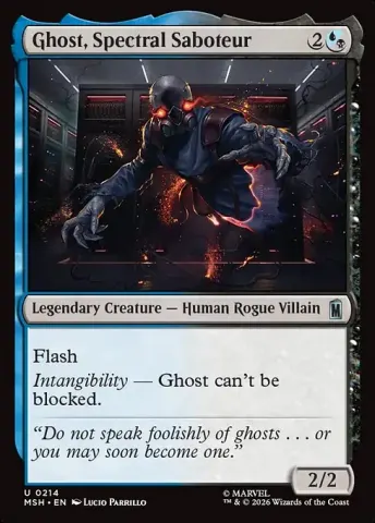 Ghost, Spectral Saboteur · 214