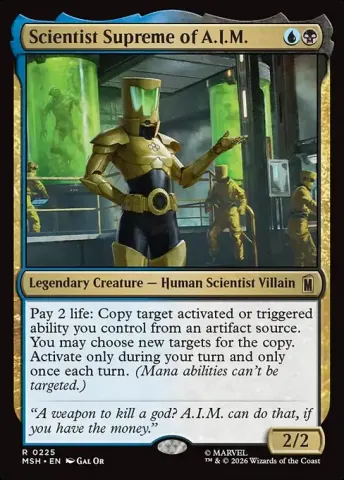 Scientist Supreme of A.I.M. · 225