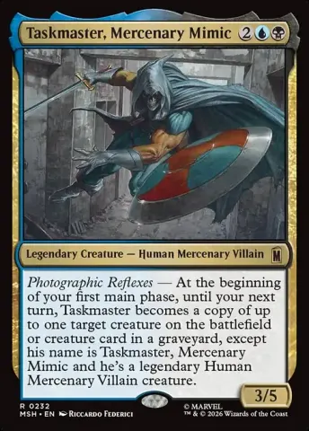Taskmaster, Mercenary Mimic · 232