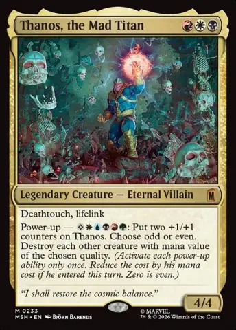 Thanos, the Mad Titan · 233