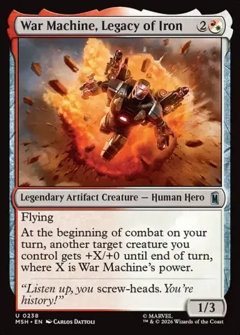 War Machine, Legacy of Iron · 238