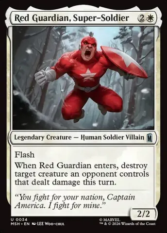Red Guardian, Super-Soldier · 34