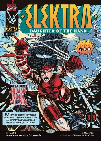 Elektra, Daughter of the Hand · 395