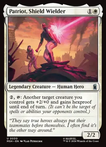 Patriot, Shield Wielder · 30