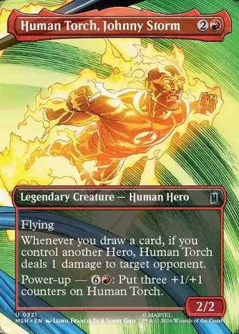 Human Torch, Johnny Storm · 321