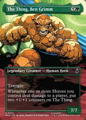 The Thing, Ben Grimm · 322