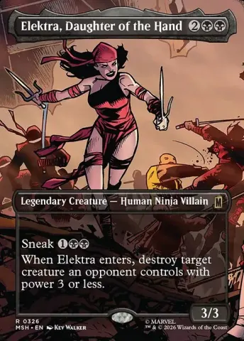 Elektra, Daughter of the Hand · 326