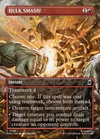 HULK SMASH! · 332