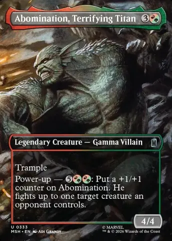Abomination, Terrifying Titan · 333