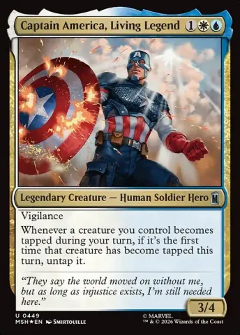Captain America, Living Legend · 449