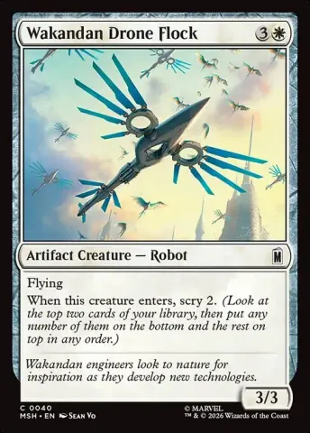 Wakandan Drone Flock · 40