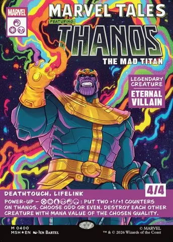 Thanos, the Mad Titan · 400