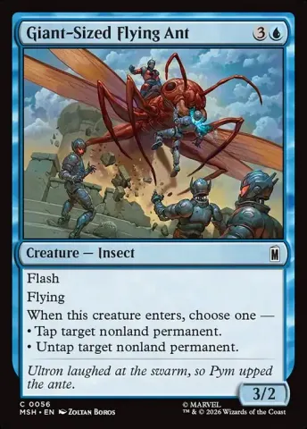 Giant-Sized Flying Ant · 56