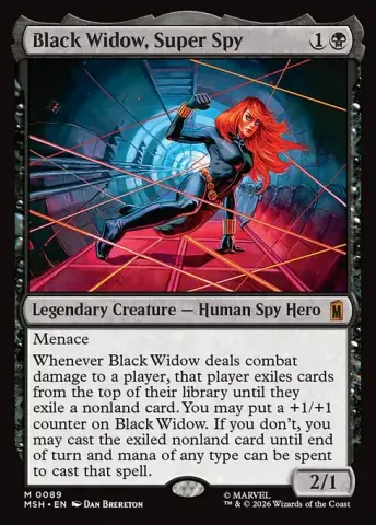 Black Widow, Super Spy · 89
