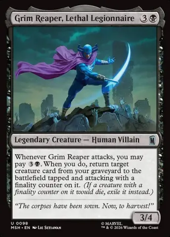 Grim Reaper, Lethal Legionnaire · 98