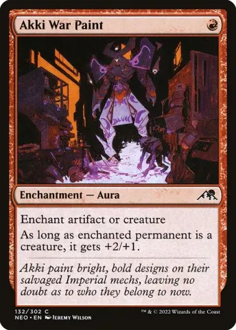 Akki War Paint · 132
