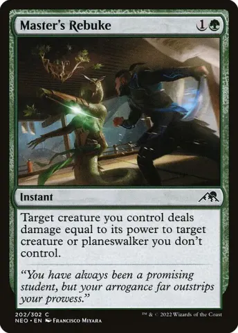Master's Rebuke · 202
