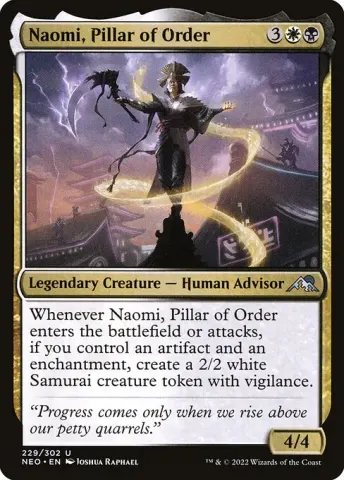 Naomi, Pillar of Order · 229
