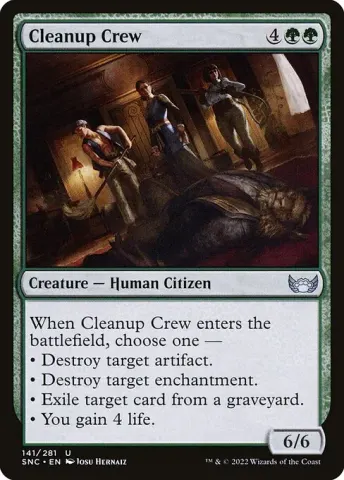 Cleanup Crew · 141