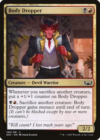 Body Dropper · 168