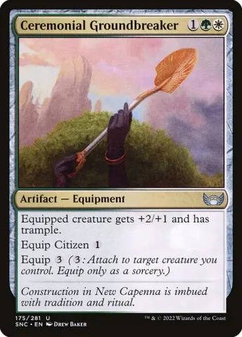 Ceremonial Groundbreaker · 175