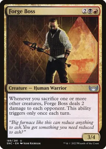 Forge Boss · 189