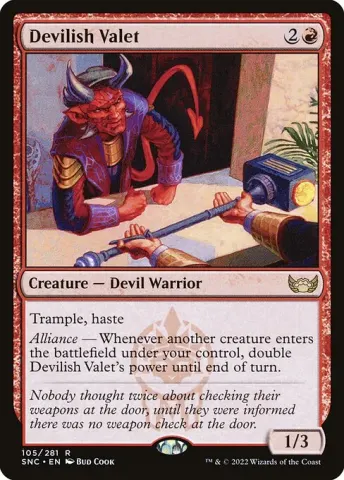 Devilish Valet · 105