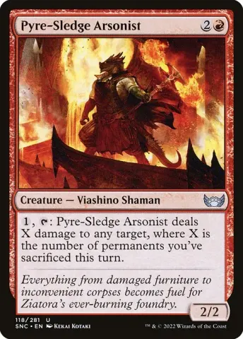 Pyre-Sledge Arsonist · 118