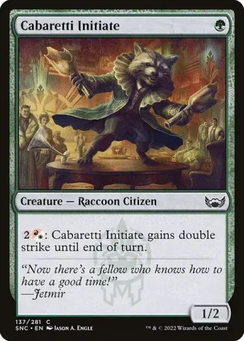 Cabaretti Initiate · 137