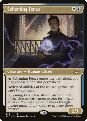 Scheming Fence · 349