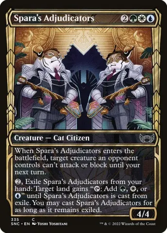Spara's Adjudicators · 335