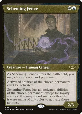 Scheming Fence · 449