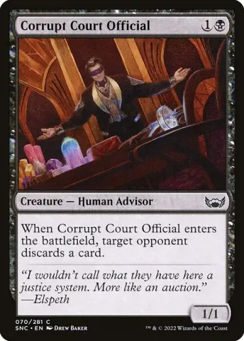 Corrupt Court Official · 70