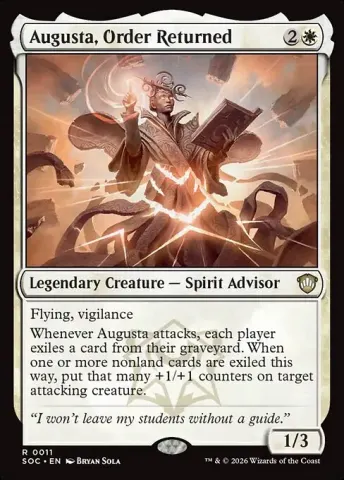 Augusta, Order Returned · 11