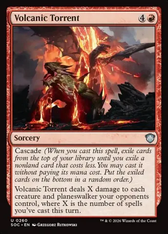 Volcanic Torrent · 260
