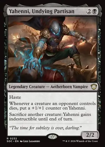 Yahenni, Undying Partisan · 232