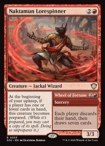 Naktamun Lorespinner // Wheel of Fortune · 33