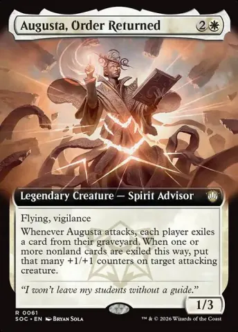 Augusta, Order Returned · 61