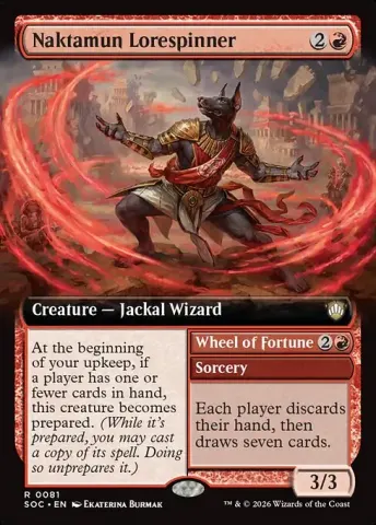 Naktamun Lorespinner // Wheel of Fortune · 81