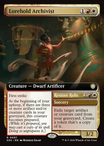 Lorehold Archivist // Restore Relic · 97