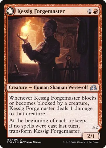 Kessig Forgemaster // Flameheart Werewolf · 169