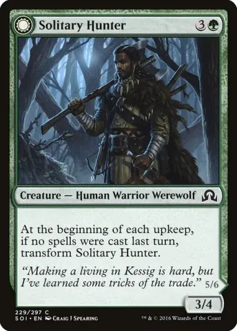 Solitary Hunter // One of the Pack · 229