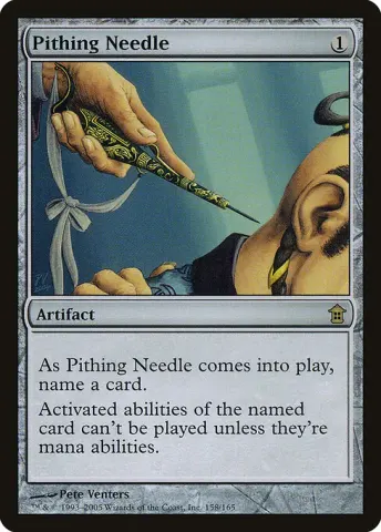 Pithing Needle · 158