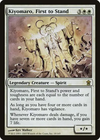 Kiyomaro, First to Stand · 18